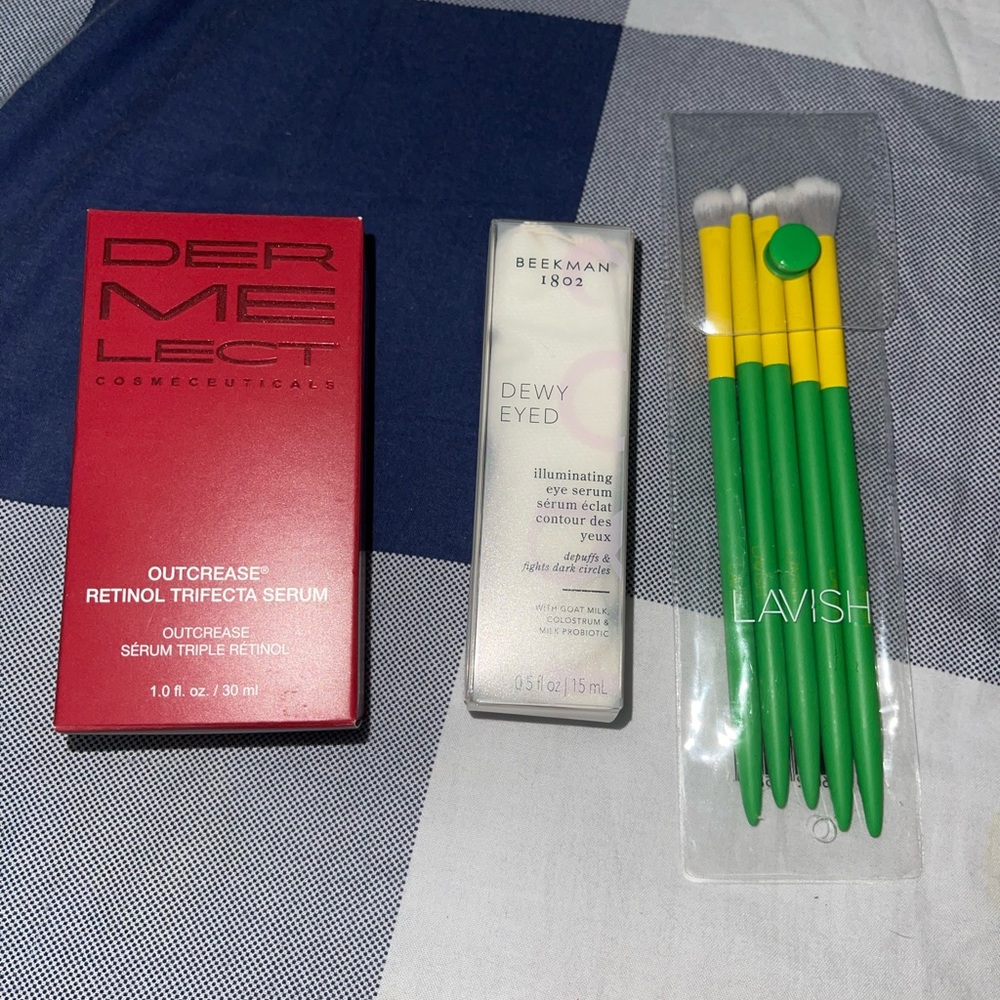 3 bundle set serum & brushes